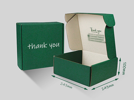 Green Mailer Box for Packaging